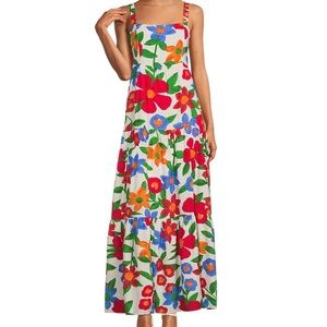 Skies Are Blue Floral Maxi